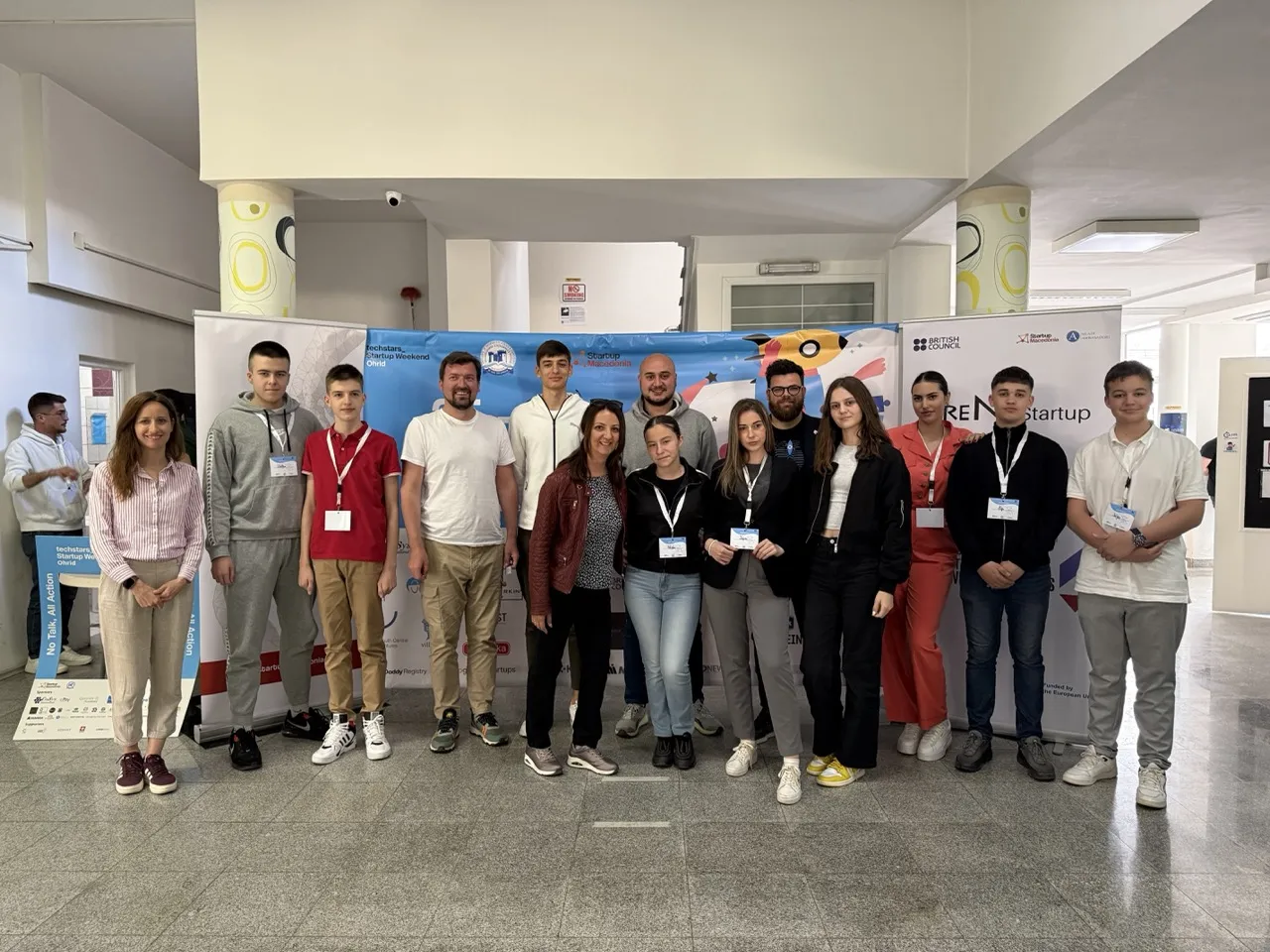 10 Young People from Serbia Joined Startup Weekend Ohrid as Part of the KreNI Startup Project